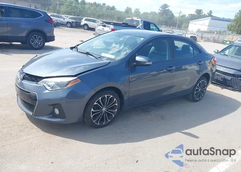 2015 Toyota Corolla S Plus из США, поврежденный, VIN 2T1BURHE5FC413340